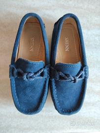 Mocassini scamosciati