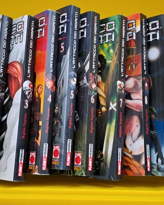 Attack on Titan vol 1 to 10