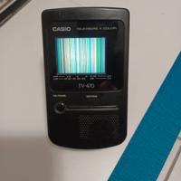 tv portatile casio tv-470 vintage