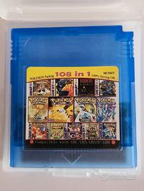 Cartuccia 108 in 1, gbc gba sp, pokémon series