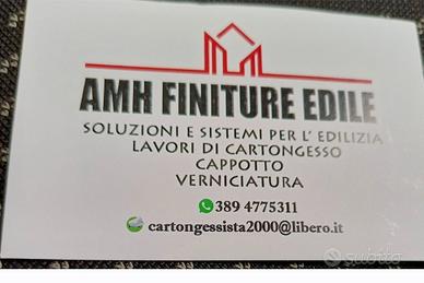 Lavori in cartongesso isolamento facciata,rasatura