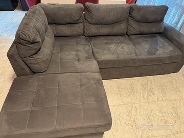 divano letto con penisola