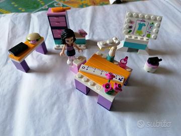 Lego Friends casetta cuccioli + studio design