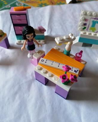 Lego Friends casetta cuccioli + studio design