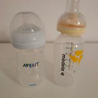 Biberon anticolica Medela Calma e Philips Avent