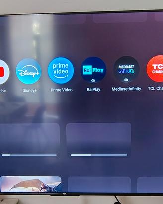 Smart TV 65" TCL nuova*