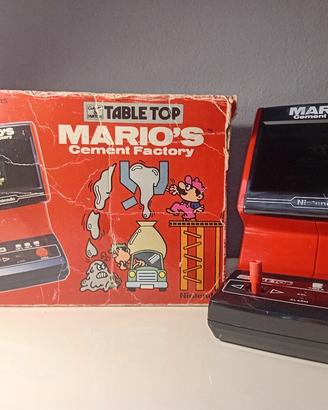 Nintendo Game & Watch Mario's Cement Factory Table