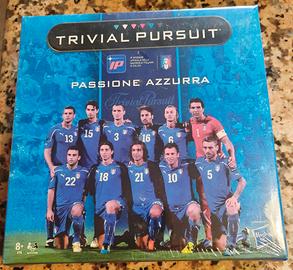 Scatola gioco Trivial Pursuit passione azzurra