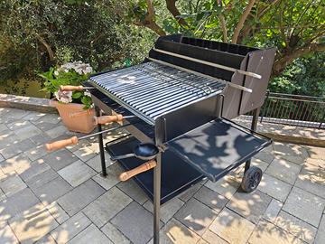Barbecue a legna e carbone- marca CruccolIniini