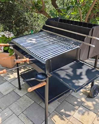 Barbecue a legna e carbone- marca CruccolIniini