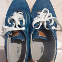 Scarpe uomo casual in tela taglia