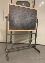 Lavagna in ardesia scuola epoca stile Industrial