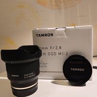 Obiettivo Tamron 20mm F2.8 Di lllper sony e-mount 