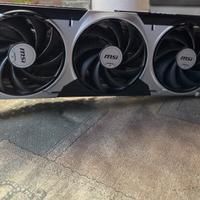 MSI RTX 5070 Ti Ventus 3X OC 16GB - Usata 5 Mesi