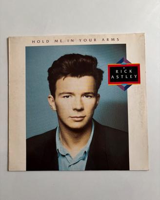Disco 33 giri Hold me in your arms - Rick Astley.