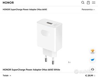 caricabatterie HONOR supercharge