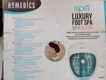 massaggio piedi HoMedics Luxury Foot Spa 