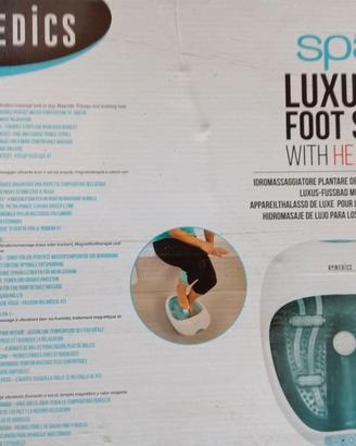 massaggio piedi HoMedics Luxury Foot Spa 