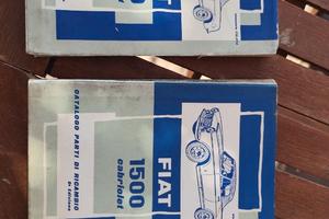 Fiat 1500 cabriolet catalogo ricambi