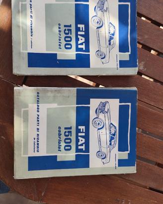 Fiat 1500 cabriolet catalogo ricambi