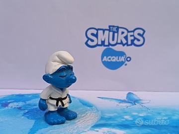 Puffi Puffo Judo Judoka 20134 Pejo© 1981 SchleichⓈ