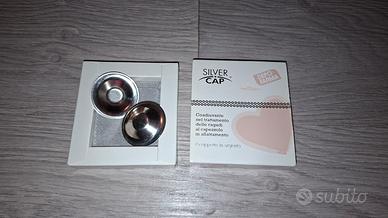 Coppette in argento per allattamento 