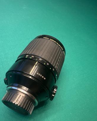 Sigma Mirror-Telephoto 600mm f/8 Multi-Coated