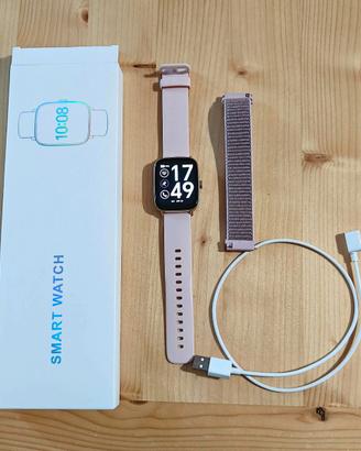 Smartwatch Donna Uomo Chiamate e Whatsapp, 1.85" /