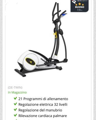 Ellittica Diadora fitness