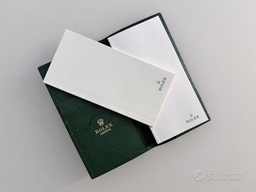 Taccuino Rolex in pelle (corredo Daytona)