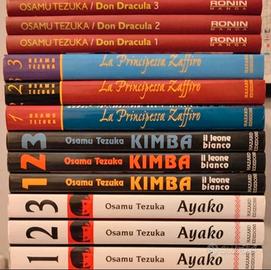 Lotto manga Osamu Tezuka serie complete