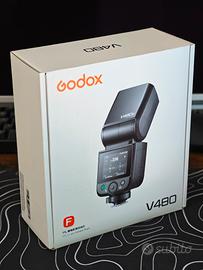 Flash Godox V480 per Fujifilm