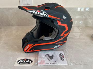 Casco Airoh Terminator 2.1 Carbon Kevlar
