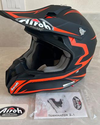 Casco Airoh Terminator 2.1 Carbon Kevlar