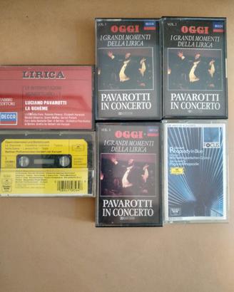 CASSETTE MUSICALI ORIGINALI