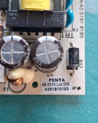 Scheda potenza Frigorifero beko 4351910185