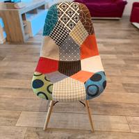 6 sedie patchwork