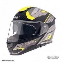 SMK Casco Modulare Gullwing Tekker - Grigio Fluo -