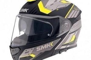 SMK Casco Modulare Gullwing Tekker - Grigio Fluo -