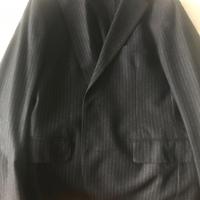 Giacca Sartoriale Gessato Blu