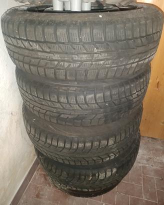 cerchioni + gomme termiche 175/65/15 fiat punto 