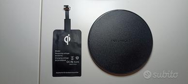 Caricatore + adattatore wireless charge