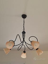 Lampadario a 5 luci