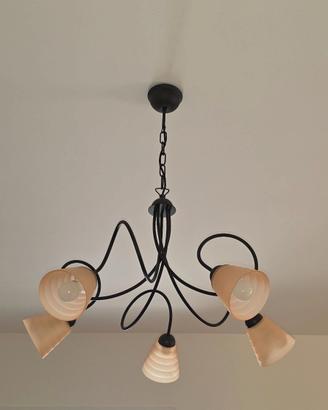 Lampadario a 5 luci