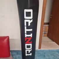 Sacco da boxe ironitro pelle 180x40 80kg