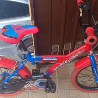 bici spiderman 