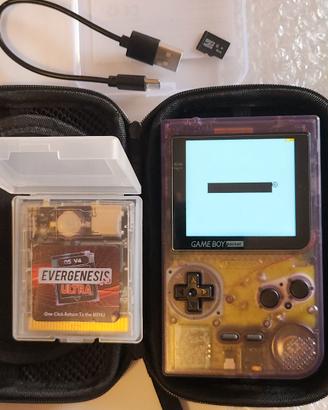game boy pocket ips, usb c, evergenesis