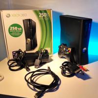 Console Xbox 360 Slim Nera 250 GB Completa