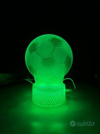 Lampada pallone da calcio