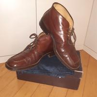 Scarpe polacchino uomo tg. 43 marrone